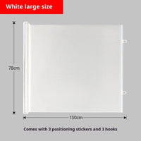 HKM-3354557 Automatic Telescopic Pet Safety Barrier for Doors and Entrances - Available in White and Black, Two Sizes
