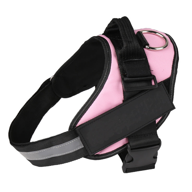 HKM-3354941 Reflective Adjustable No-Pull Dog Harness Vest - Breathable and Comfortable for Small to Large Dogs and Cats