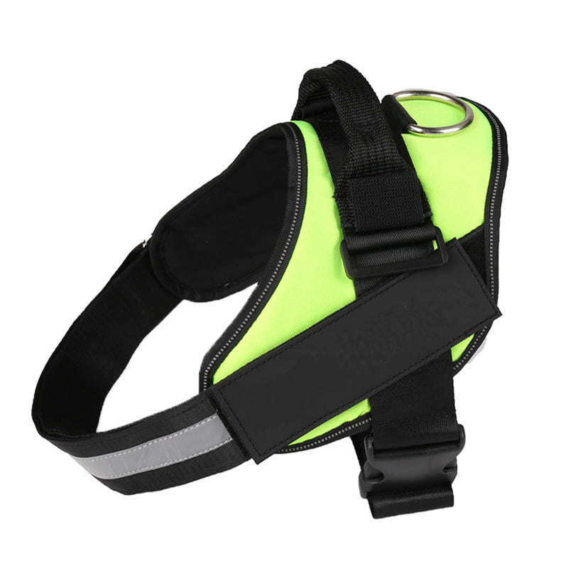 HKM-3354941 Reflective Adjustable No-Pull Dog Harness Vest - Breathable and Comfortable for Small to Large Dogs and Cats