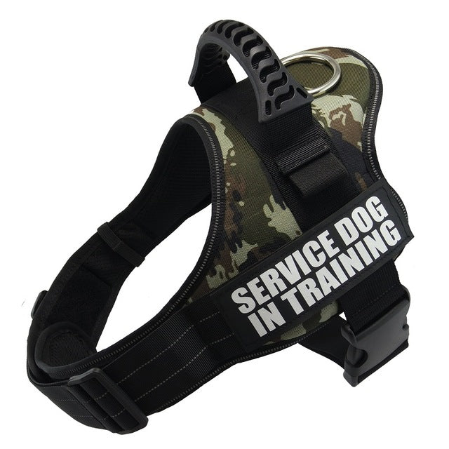 HKM-3354941 Reflective Adjustable No-Pull Dog Harness Vest - Breathable and Comfortable for Small to Large Dogs and Cats