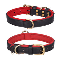 HKM-3355069 Breathable Monochrome Pet Collar in Various Sizes for All Seasons