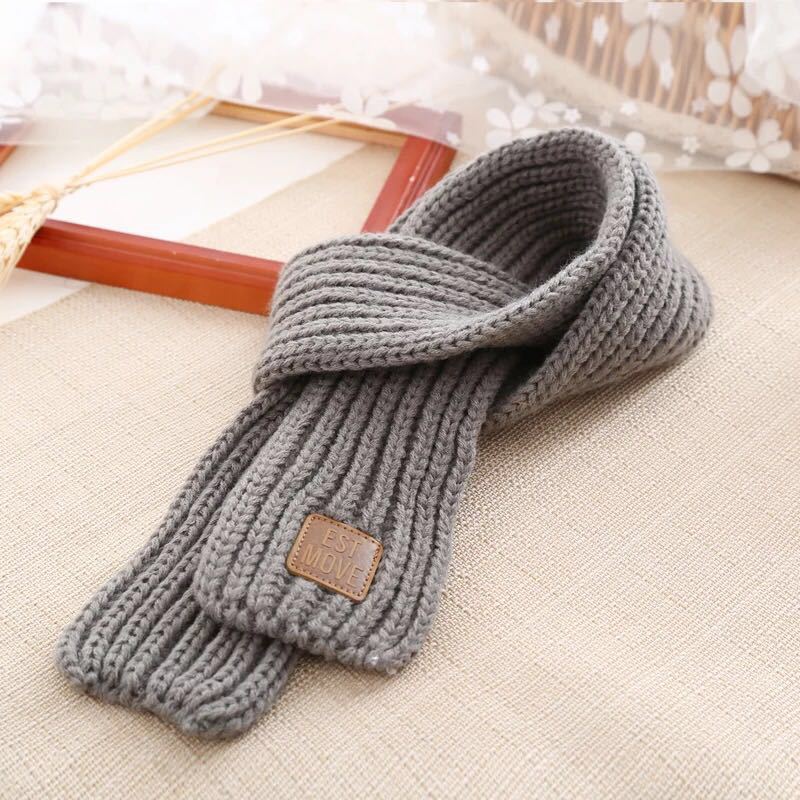 HKM-3355453 Colorful Wool Cartoon Dog Scarf for Stylish Pets - 120CM x 8CM