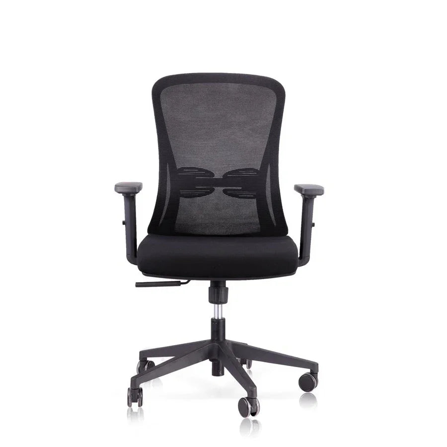 HKM-335635 Ergonomic Adjustable Mesh Office Chair with Swivel Function and High-End Lift Mechanism