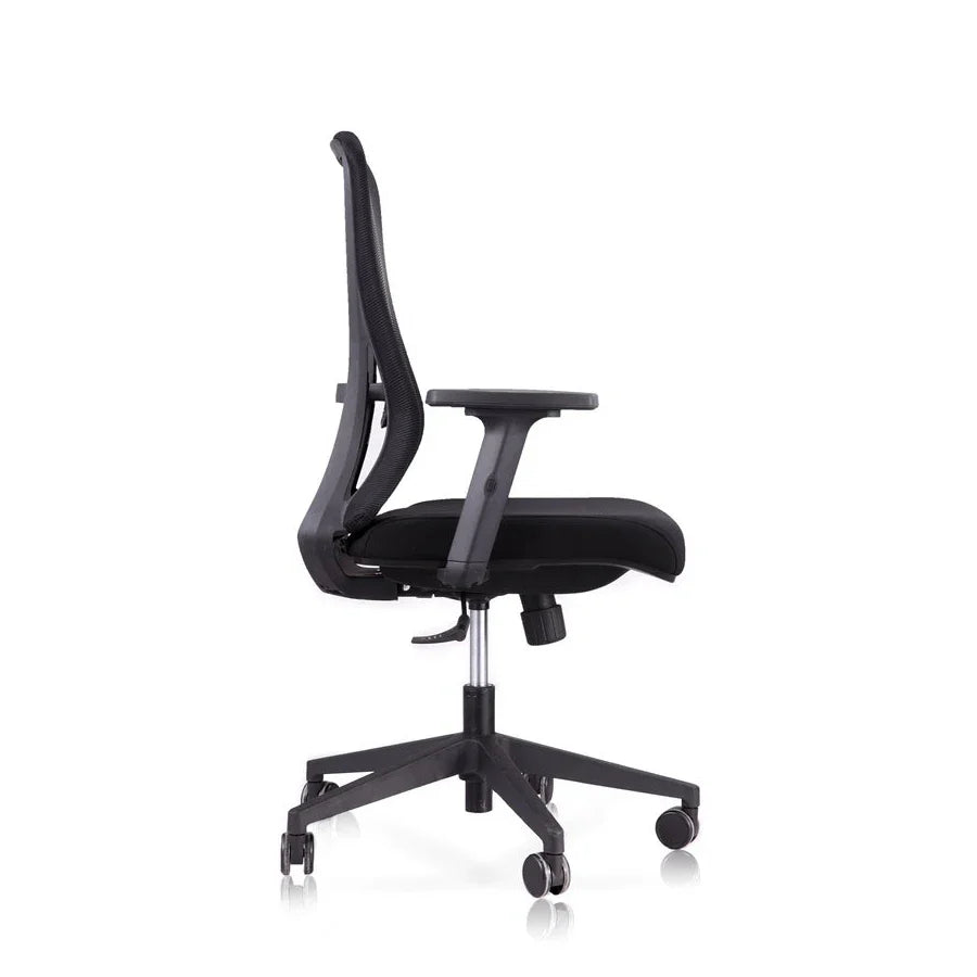 HKM-335635 Ergonomic Adjustable Mesh Office Chair with Swivel Function and High-End Lift Mechanism