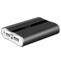 HKM-335763 12000mAh Portable Power Bank with Dual USB 3.1A Output, Ultra-Compact Fast Charging External Battery Pack