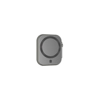 HKM-335763 Three-in-One MagSafe Magnetic Wireless Power Bank - Compact Portable Design in Gray and Black