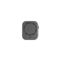 HKM-335763 Three-in-One MagSafe Magnetic Wireless Power Bank - Compact Portable Design in Gray and Black