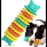 HKM-335827 Indestructible Dog Chewing Toys for Aggressive Chewers - Flexible Rubber Design for Safety and Dental Health
