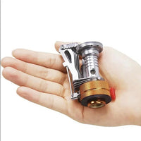 HKM-335891 Compact Outdoor Gas Camping Stove with Piezo Ignition and Wind Resistance