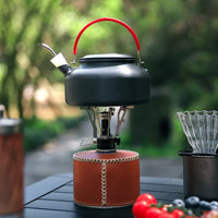 HKM-335891 Compact Outdoor Gas Camping Stove with Piezo Ignition and Wind Resistance