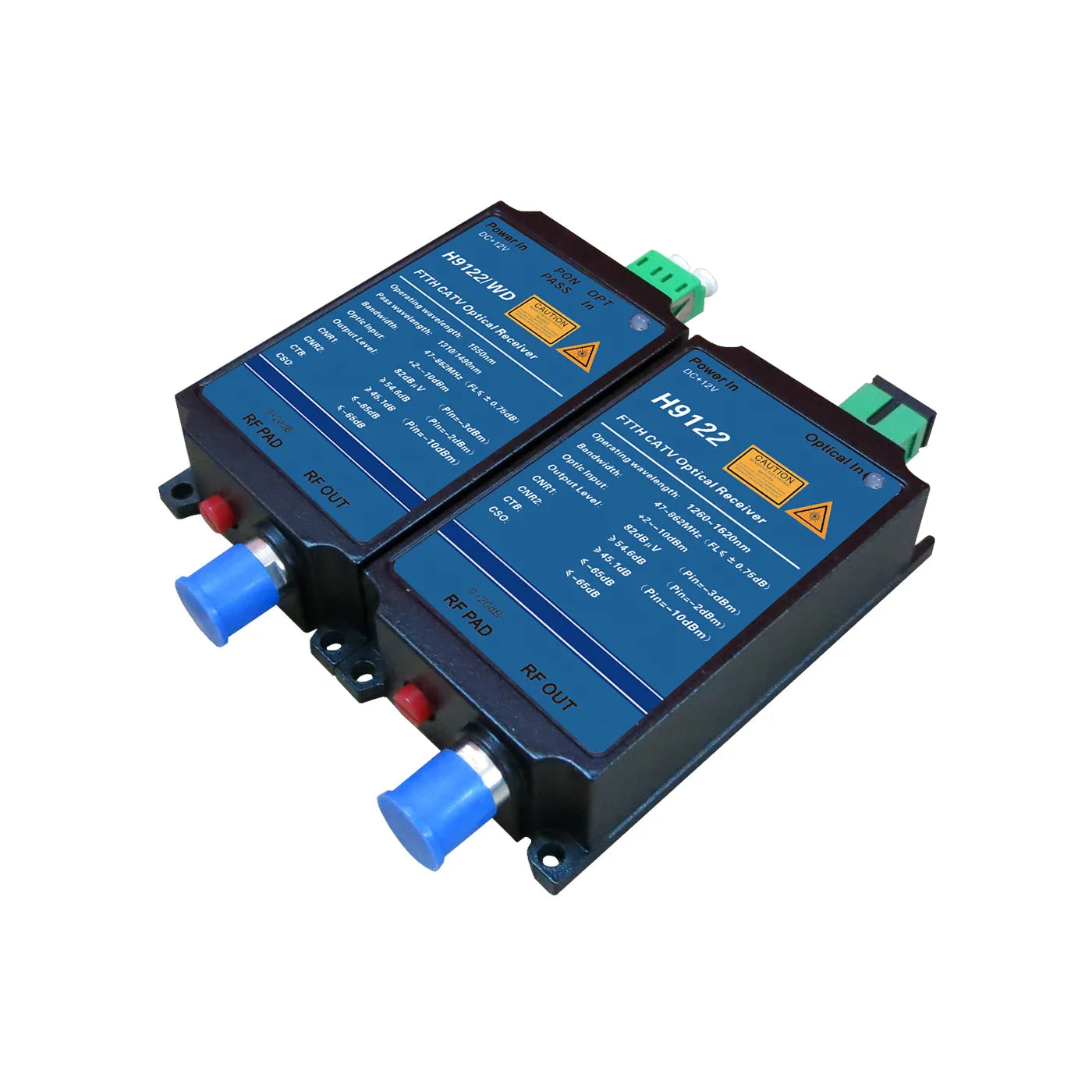 HKM-335891 FTTH Optical Receiver with WDM, Model H9122 for CATV Applications