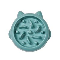 HKM-3359037 Pet Slow Feeder Bowls for Dogs and Cats - Anti-Gulping Dish to Promote Healthy Eating