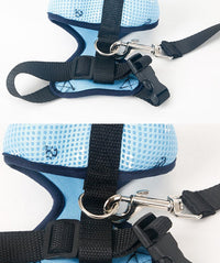 HKM-3360317 Durable Nylon Pet Sling with Adjustable Reflective Collar and Traction Rope