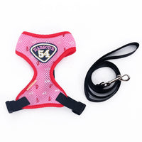 HKM-3360317 Durable Nylon Pet Sling with Adjustable Reflective Collar and Traction Rope