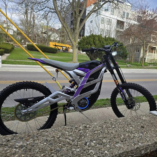 HKM-336083 Falcon Pro Electric Dirt Bike 72V 10kW Peak Power Mid Motor Off-Road Motorcycle
