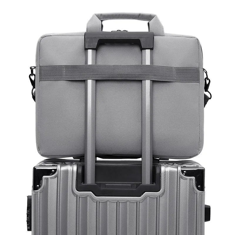HKM-336083 Waterproof Oxford Single Shoulder Laptop Briefcase for Travel