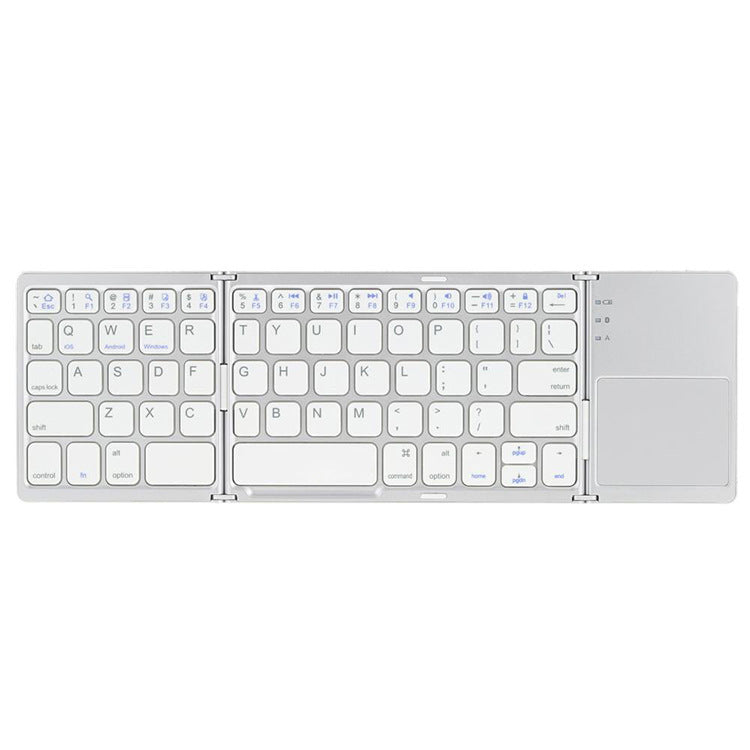 HKM-336211 Compact Wireless Bluetooth Folding Mini Keyboard for Tablets and Smartphones