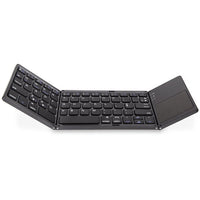 HKM-336211 Compact Wireless Bluetooth Folding Mini Keyboard for Tablets and Smartphones