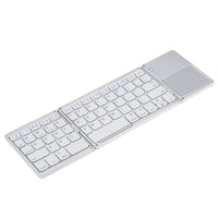 HKM-336211 Compact Wireless Bluetooth Folding Mini Keyboard for Tablets and Smartphones