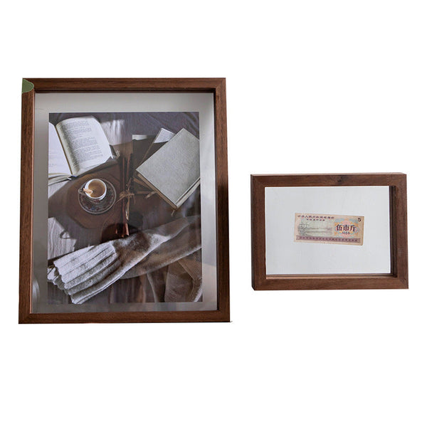 HKM-336211 Solid Wood Rectangular Photo Frame - Simple and Modern Design
