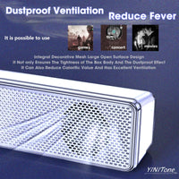 HKM-336531 Portable 4D BT5.0 Soundbar with Subwoofer for Home Theatre and Computer Audio, USB Wired & Wireless Bluetooth Connectivity