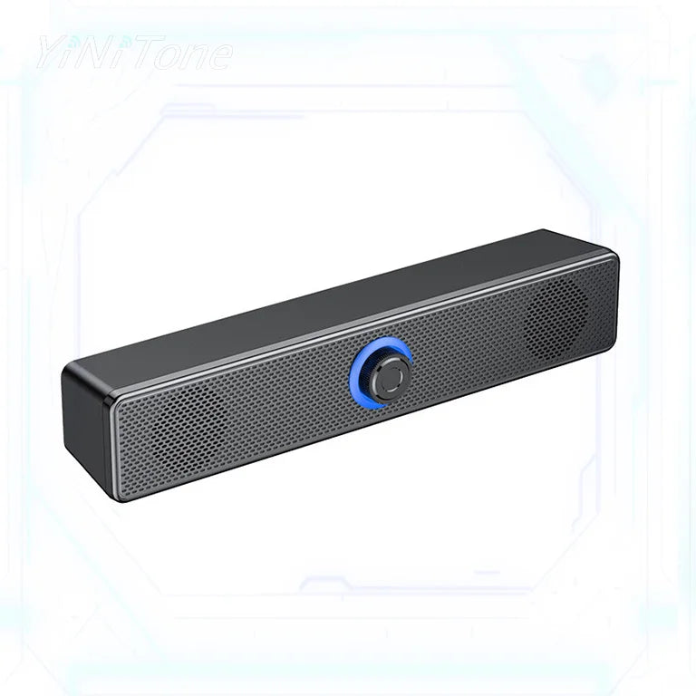 HKM-336531 Portable 4D BT5.0 Soundbar with Subwoofer for Home Theatre and Computer Audio, USB Wired & Wireless Bluetooth Connectivity