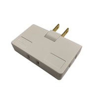 HKM-336595 Portable Two-Pin Socket - Available in Multiple Colors Including White, Black, Pink, Yellow, Blue, and Green