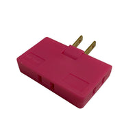 HKM-336595 Portable Two-Pin Socket - Available in Multiple Colors Including White, Black, Pink, Yellow, Blue, and Green