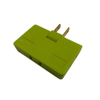 HKM-336595 Portable Two-Pin Socket - Available in Multiple Colors Including White, Black, Pink, Yellow, Blue, and Green