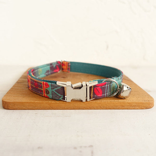 HKM-3366589 Adjustable Cloth and Webbing Pet Collar for Comfort and Durability