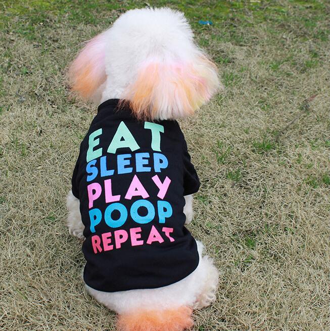 HKM-3366973 Lightweight Summer Dog T-Shirt for Small and Medium Breeds - 100% Polyester with Personalized Print