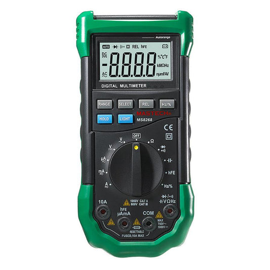 HKM-336723 Automatic Digital Multimeter with Full Safety Protection, Battery Powered, Compact Design