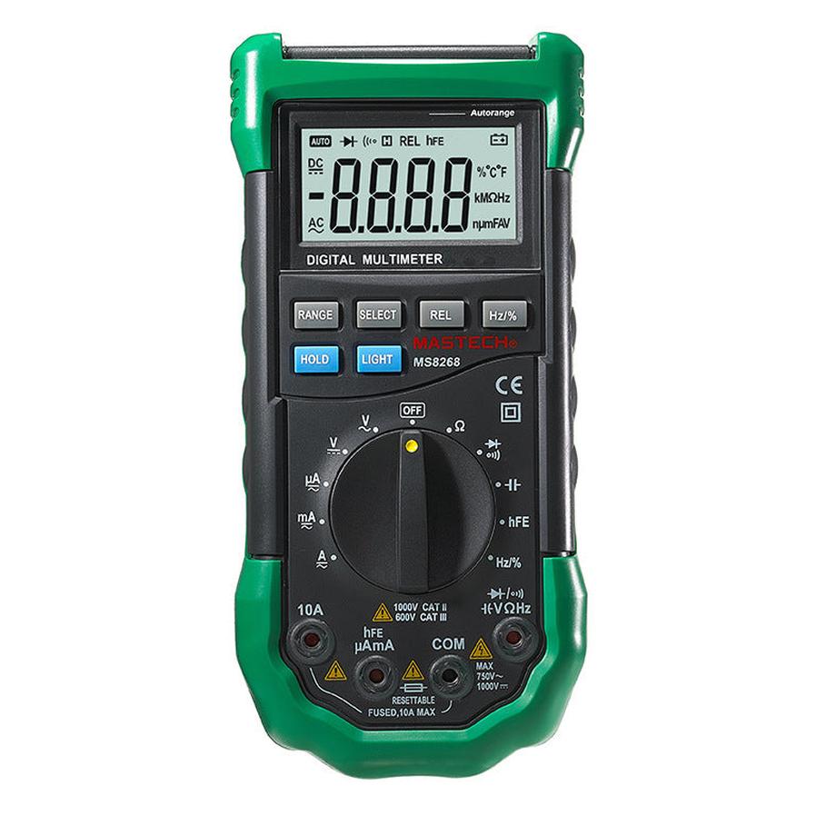 HKM-336723 Automatic Digital Multimeter with Full Safety Protection, Battery Powered, Compact Design