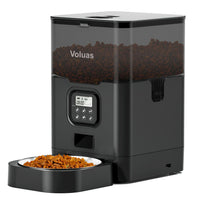 HKM-3368381 Automatic Double Meal Feeder with Voice Playback and Stainless Steel Tray