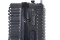 HKM-336915 3-Piece 360-Degree Rotation Hard Shell Trolley Luggage Set - 20/24/28 Inch Suitcases