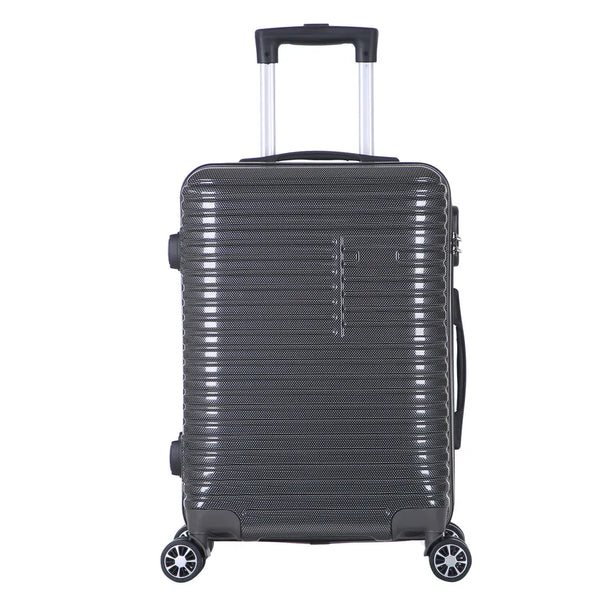 HKM-336915 3-Piece 360-Degree Rotation Hard Shell Trolley Luggage Set - 20/24/28 Inch Suitcases