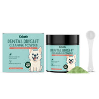 HKM-3370429 Dog Tooth Cleaning Powder with Mint - 150g with Spoon Included