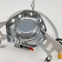 HKM-337043 Folding Mini Electric Gas Stove Cooker for Outdoor Picnic and Camping Use