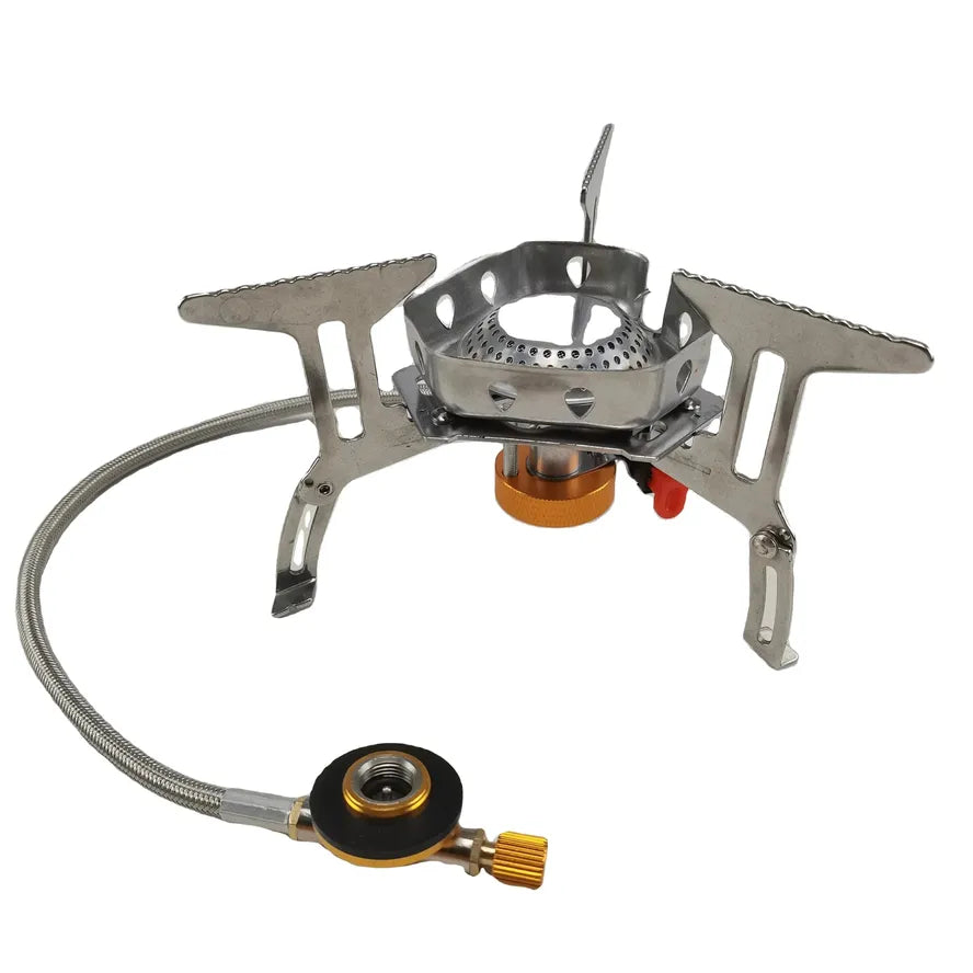 HKM-337043 Folding Mini Electric Gas Stove Cooker for Outdoor Picnic and Camping Use