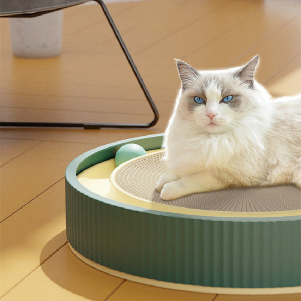 HKM-3370557 Durable Non-Chip and Wear-Resistant Corrugated Paper Cat Scratch Board - Multiple Sizes and Colors Available