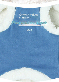 HKM-3370941 Cozy Cotton Pet Vest and Scarf Set for Small Dogs and Cats in Various Colors