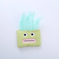 HKM-3371837 Big Mouth Explosion Head Catnip Plush Toy for Playful Cats
