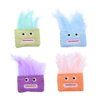 HKM-3371837 Big Mouth Explosion Head Catnip Plush Toy for Playful Cats