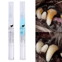 HKM-3372221 Pet Teeth Cleaning Pen Kit for Dogs and Cats - 2-Piece Tartar Removal and Gum Care Set