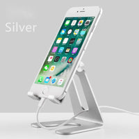 HKM-337235 Aluminum Alloy Desktop Stand for All Mobile Phones and Tablets - Multiple Colors Available