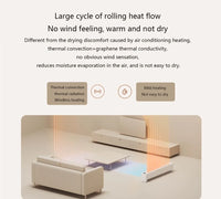 HKM-337299 Xiaomi Mijia Graphene Baseboard Heater 2 with Adjustable Thermostat and App Control