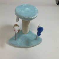 HKM-3373629 Modern Cat Climbing Frame with Multi-Level Platform and Scratching Posts