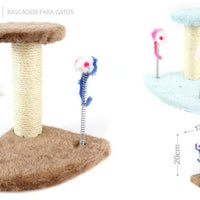 HKM-3373629 Modern Cat Climbing Frame with Multi-Level Platform and Scratching Posts