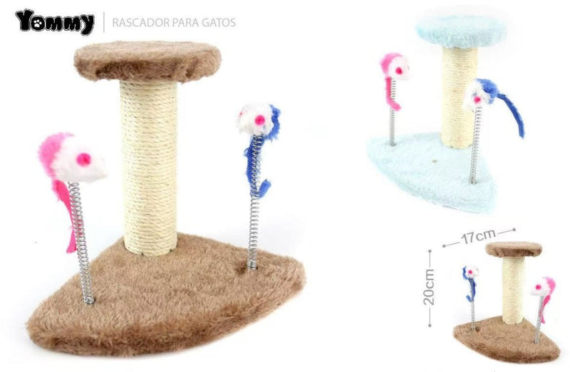 HKM-3373629 Modern Cat Climbing Frame with Multi-Level Platform and Scratching Posts