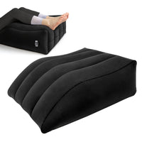 HKM-337363 Inflatable Calf Pillow with Soft Flocking Cover for Enhanced Comfort and Support